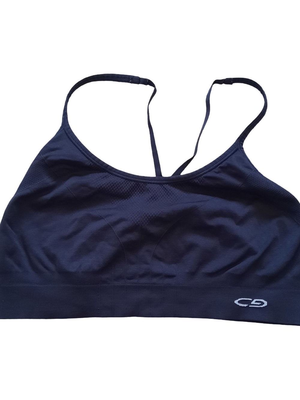 Champion Black Thin-Strap Sports Bra